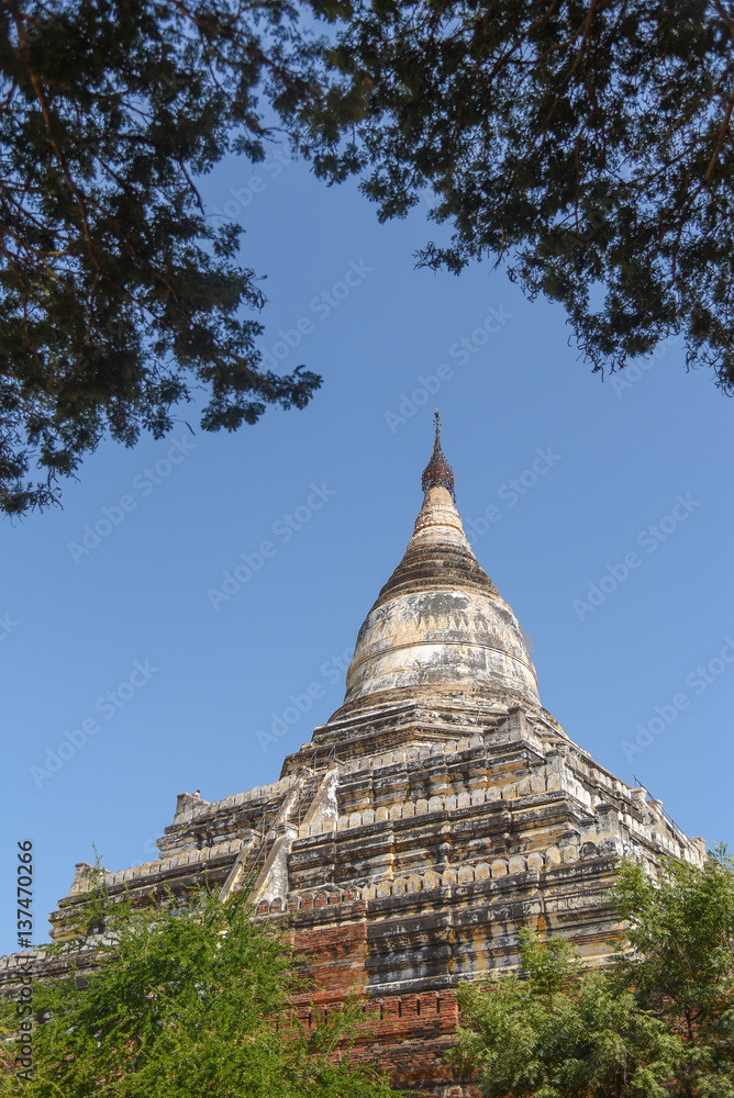 Shwesandaw pagoda in Bagan, Myanmar