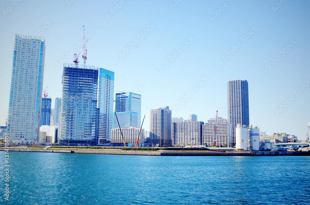 Obraz premium 東京湾岸