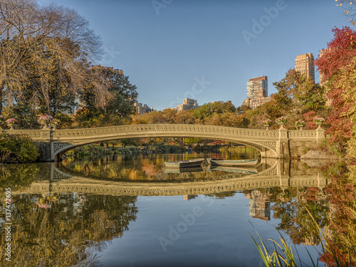 Bow bridge Central Park © John Anderson