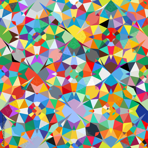 Colorful geometric pattern