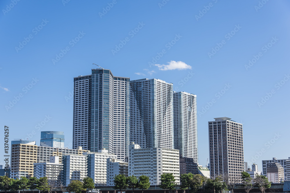 晴海の高層マンション