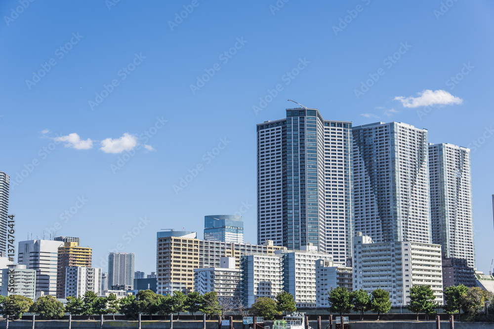 晴海の高層マンション