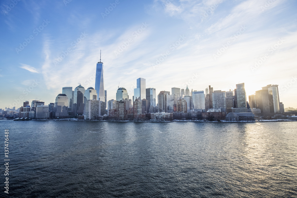 Manhattan Skyline, New York City, USA Manhattan Skyline, New York City, USA
