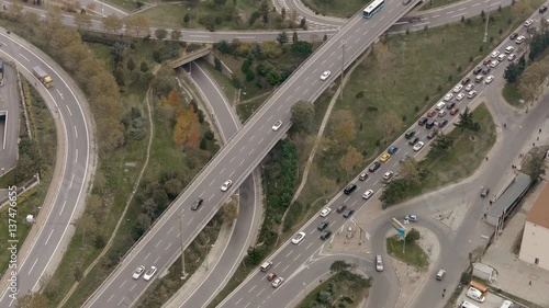 big city traffic highway