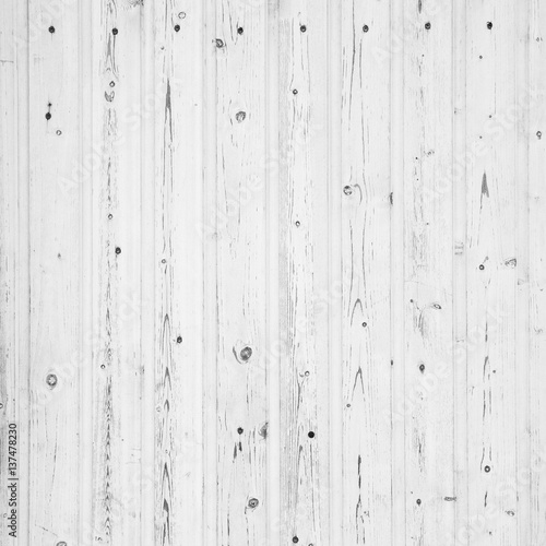 Natural white wooden wall
