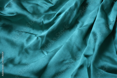 blue drape