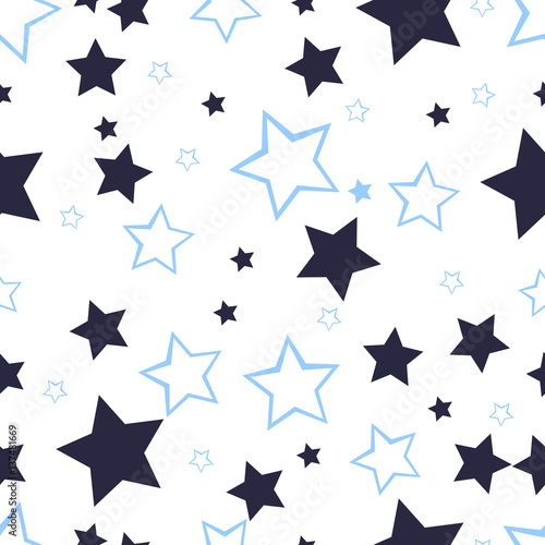 Seamless stars pattern1