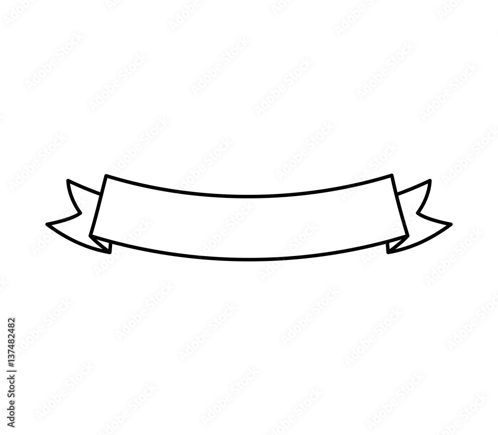 ribbon emblem isolated icon vector illustration design ribbon emblem isolated icon vector illustration design