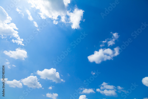 Blue Sky And Clouds