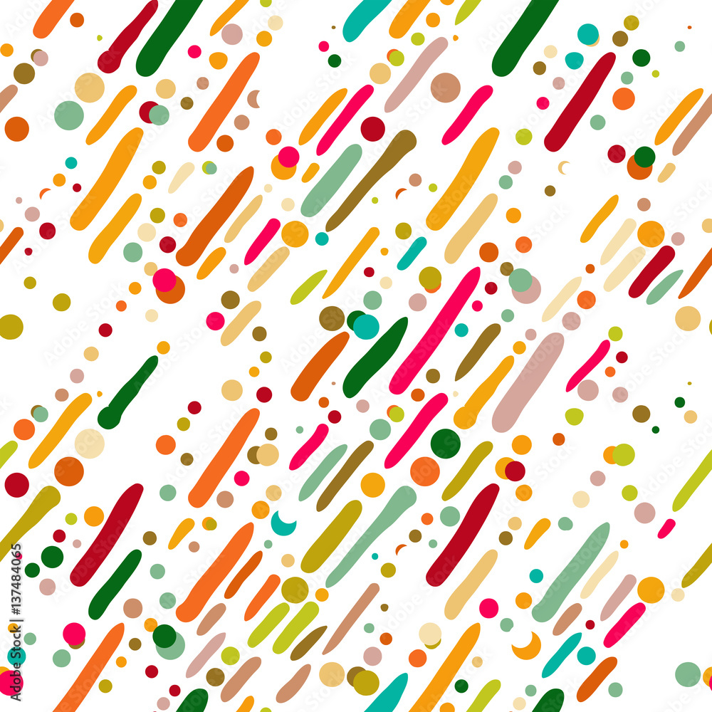 Pattern with hand drawn colourful stripes Pattern with hand drawn colourful stripes