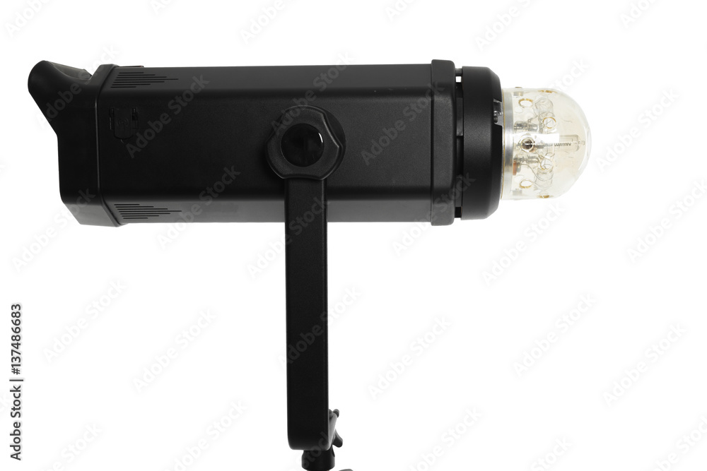 Studio lighting isolated on white Studio lighting isolated on white
