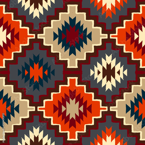 Vector navajo tribal ornament