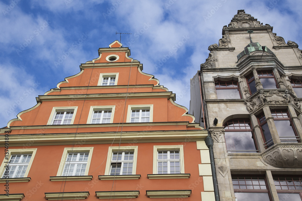 Fototapeta premium Renaissance und Jugendstil in Breslau