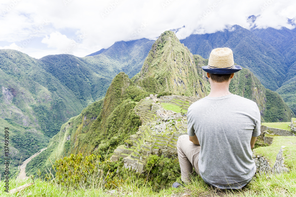 Naklejka premium Machu Picchu