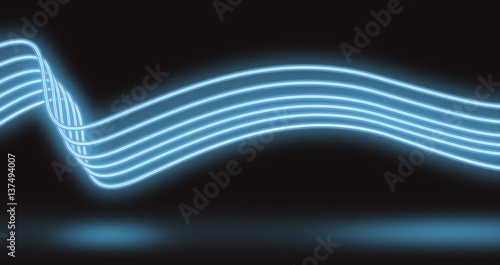 Sfondo hi tech, fibre internet e comunicazione