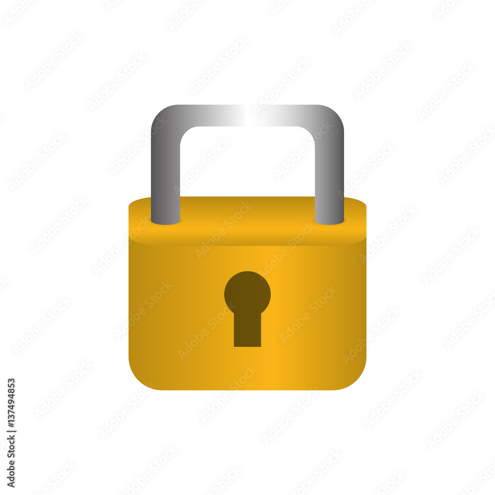 Padlock security symbol icon vector illustration graphic design Padlock security symbol icon vector illustration graphic design
