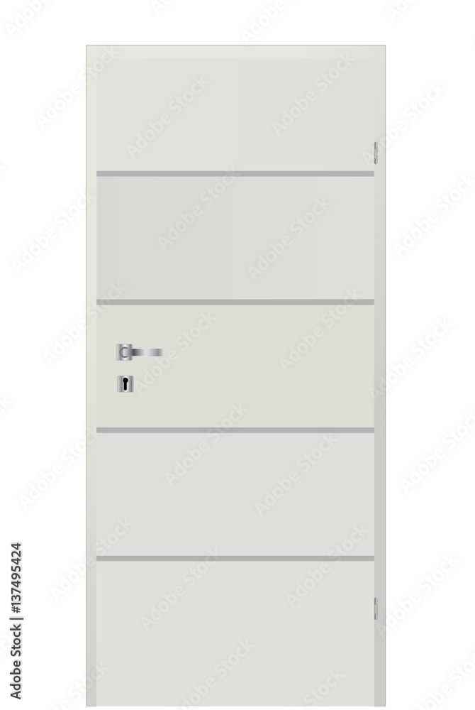 white metal door isolated on white background vector eps 10 white metal door isolated on white background vector eps 10