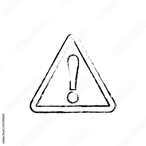 Attention waning message illustration information isolated message