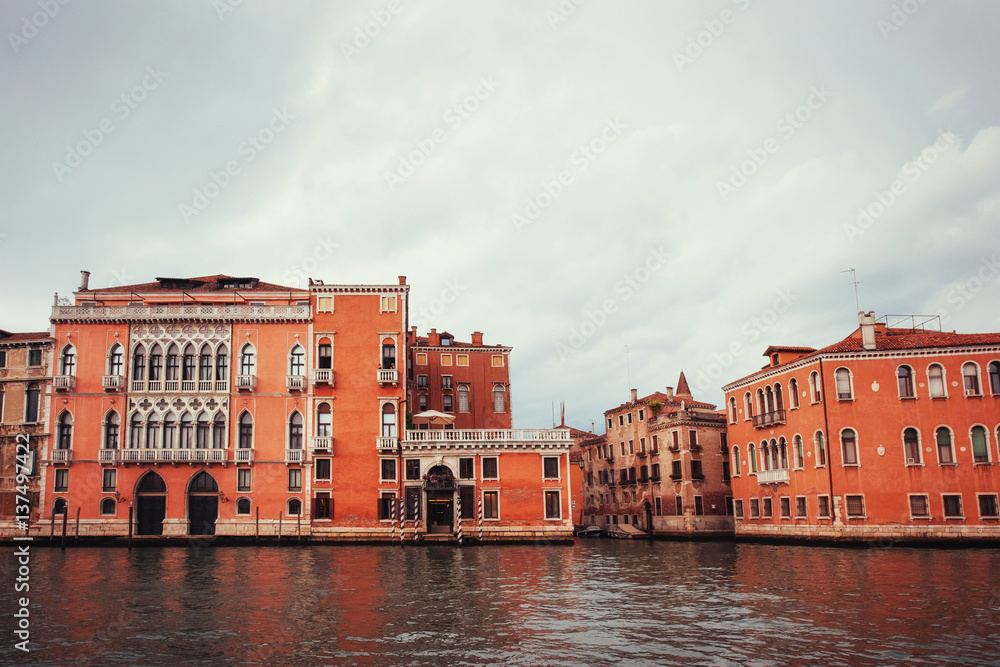 Cityscape Venice is a very famous tourist