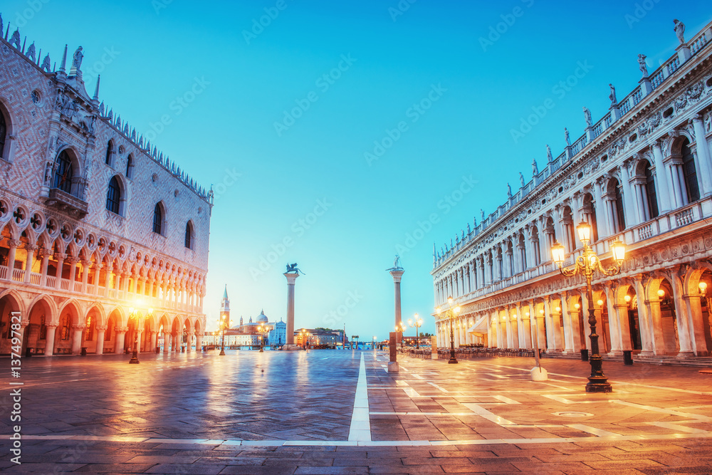 St Mark's Square and Campanile bell