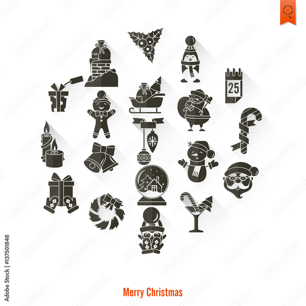 Christmas and Winter Icons Collection Christmas and Winter Icons Collection