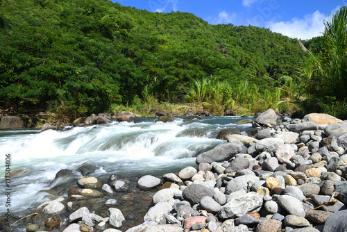 Foto torrent à vieux habitants en guadeloupe