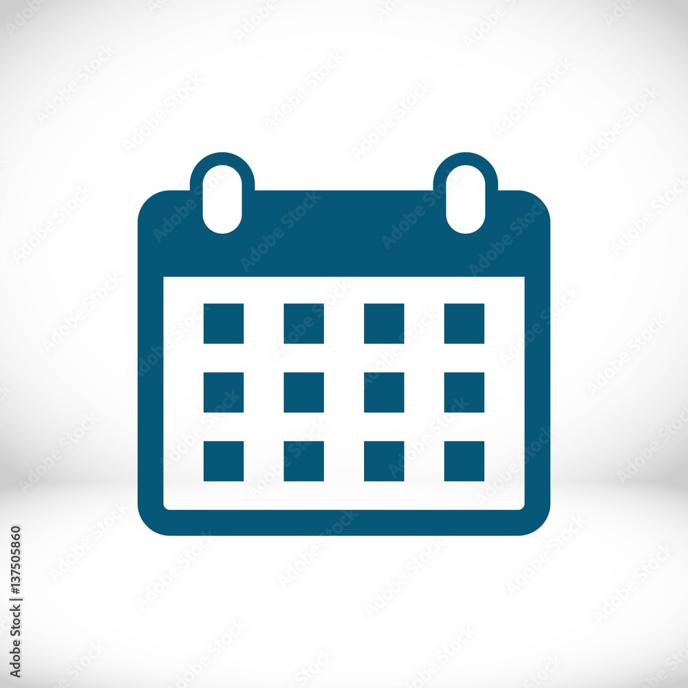 calendar icon stock vector illustration flat design calendar icon stock vector illustration flat design
