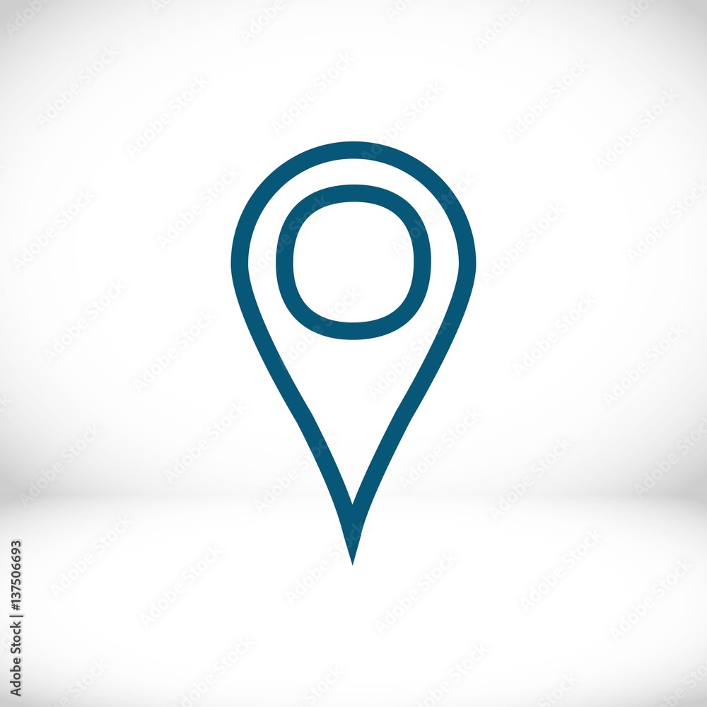 navigation icon stock vector illustration flat design navigation icon stock vector illustration flat design