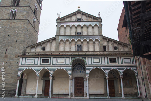 The Cathedral of San Zeno. Pistoia. Tuscany. Italy. photo