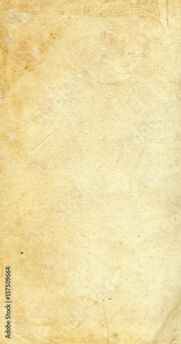 Old Paper texture background. Page in ancient book