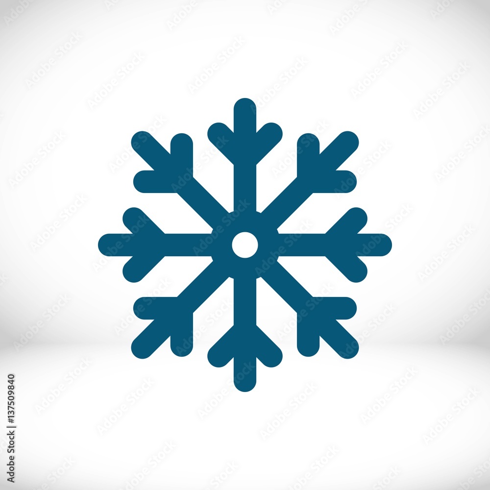 scresnowflake icon stock vector illustration flat design scresnowflake icon stock vector illustration flat design