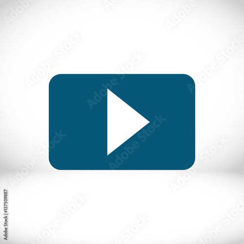 video icon stock vector illustration flat design