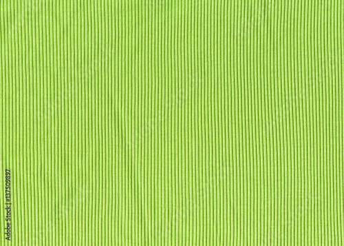 Green knitted cotton fabric texture background