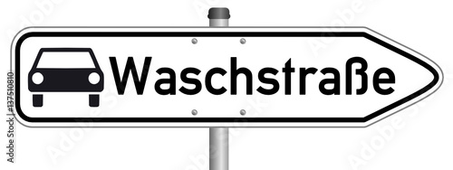 Waschstaraße Autowäsche  170217-11