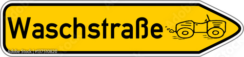 Waschstaraße Autowäsche  170217-13