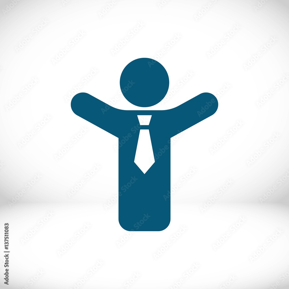 Man icon stock vector illustration flat design Man icon stock vector illustration flat design
