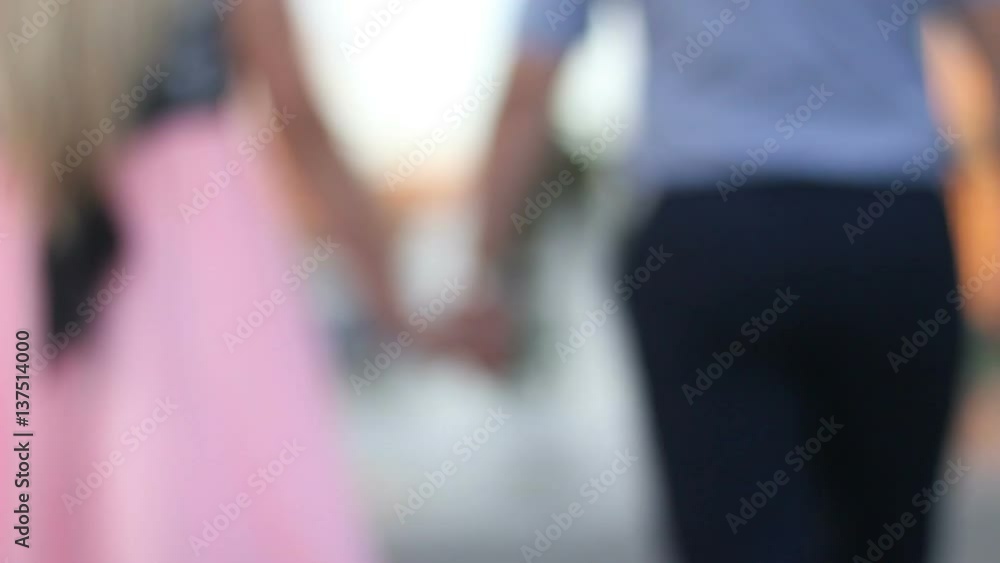 couple join hands and going forward couple join hands and going forward
