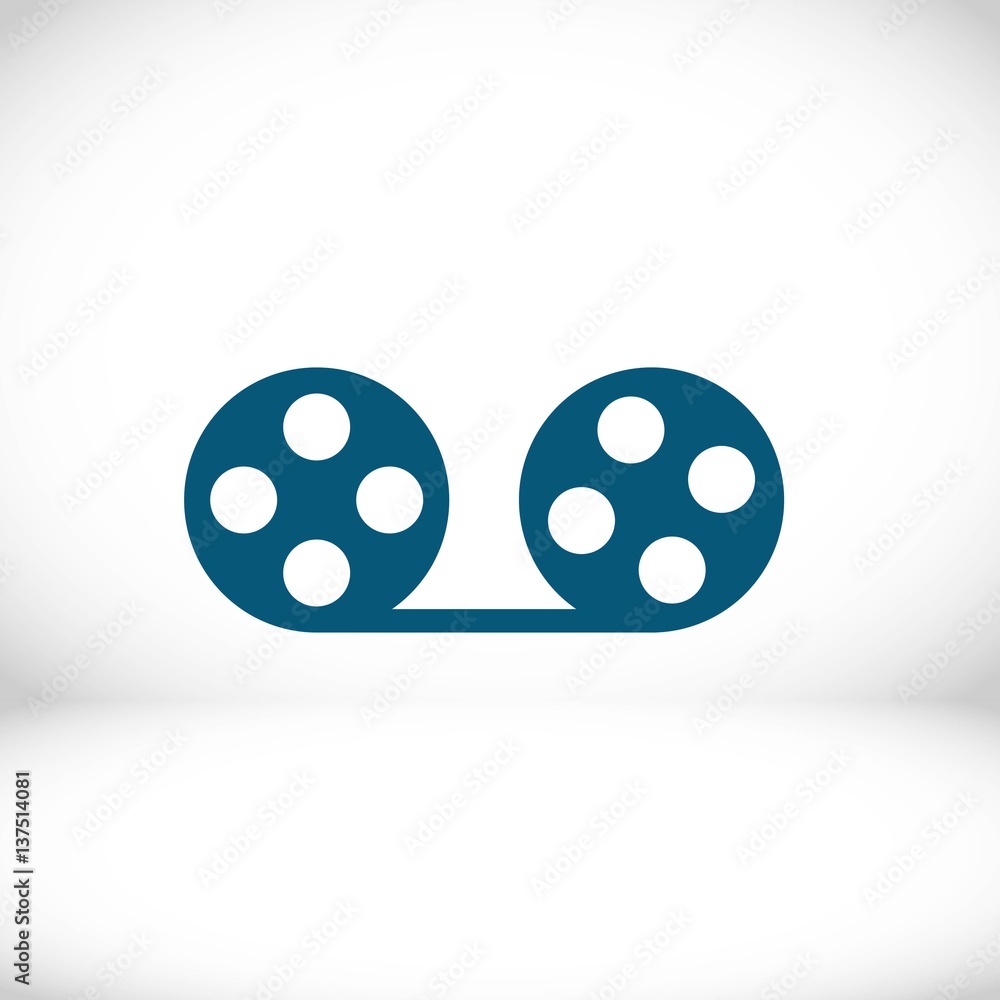 video icon stock vector illustration flat design video icon stock vector illustration flat design