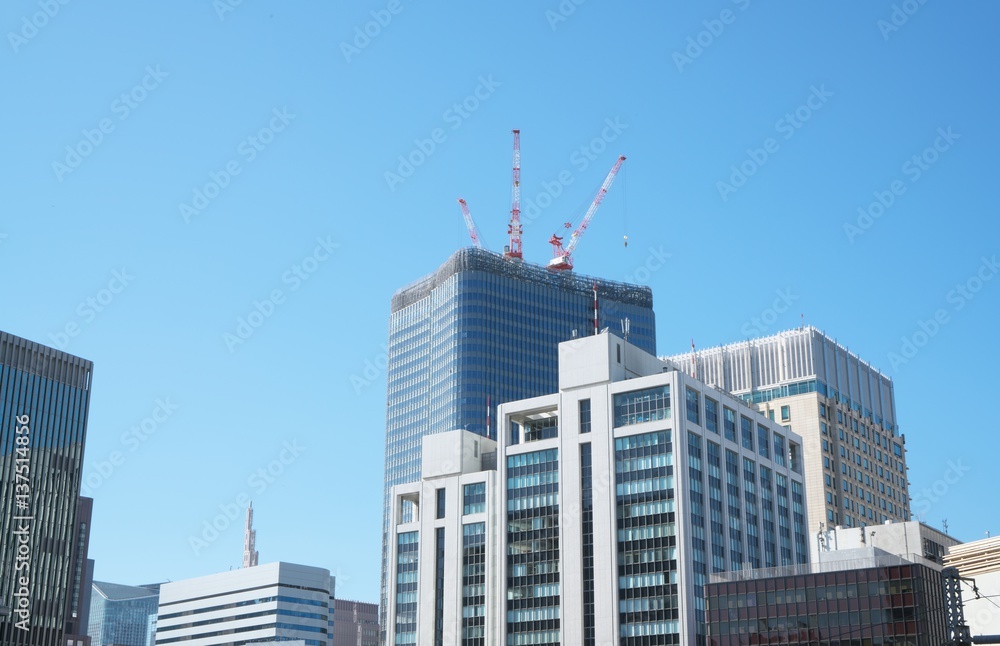 Buildings in Yurakucho, Tokyo