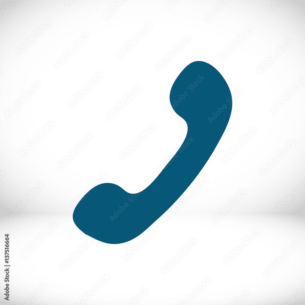 phone icon stock vector illustration flat design phone icon stock vector illustration flat design