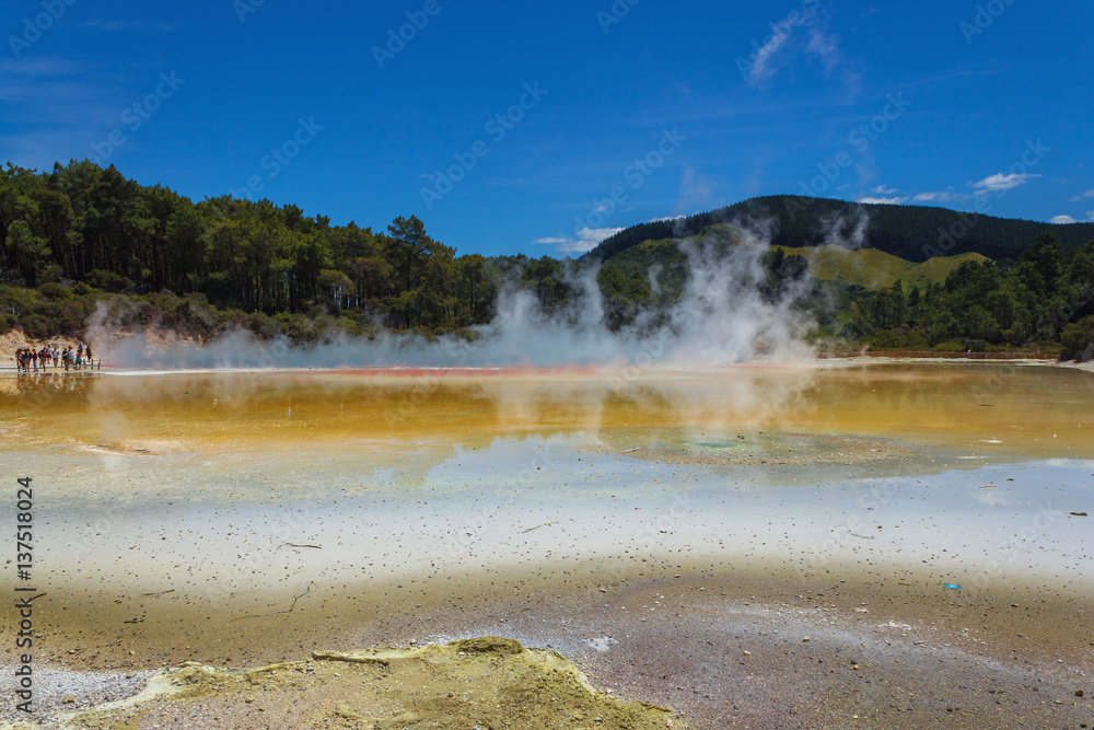 Wai-O-Tapu or Sacred Waters – Thermal Wonderland Rotorua New Zealand Wai-O-Tapu or Sacred Waters – Thermal Wonderland Rotorua New Zealand