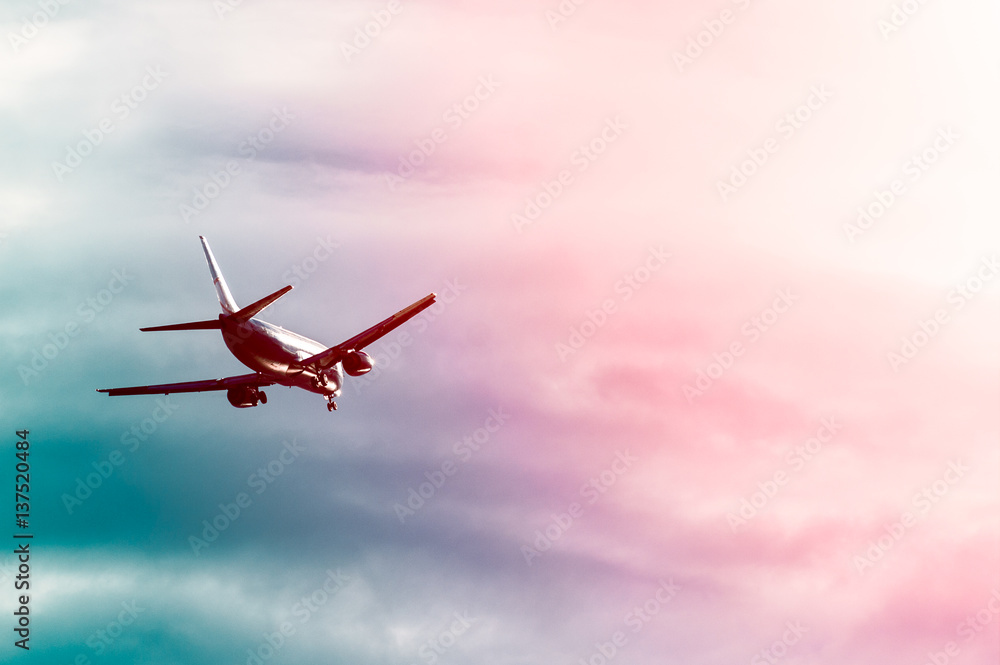 Obraz premium Let's plane in Nice!!