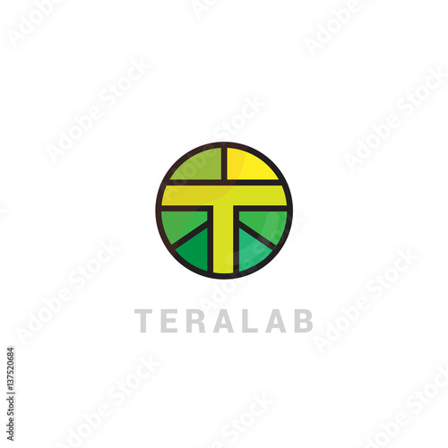 Simplel vector logo in a modern style.