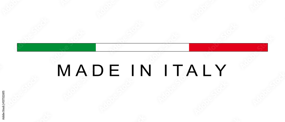 Made in Italy Logo Stock Illustration | Adobe Stock