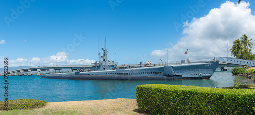 The USS Arizona Memorial in Hawaii USA photo