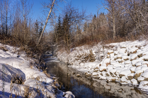 Mill Creek ravine, Edmonton, Alberta, Canada