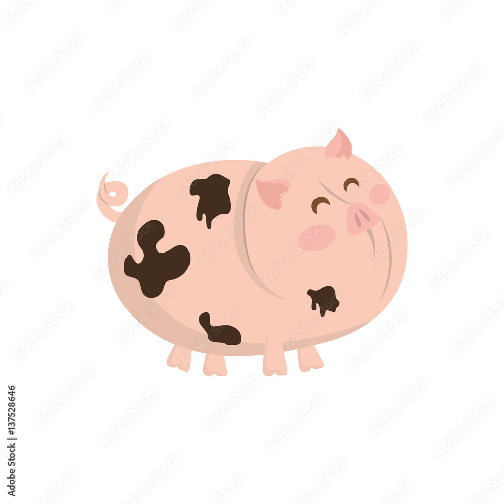 pork farm animal icon vector illustration graphic design pork farm animal icon vector illustration graphic design