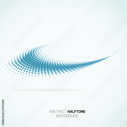 Dynamic curve of the halftone dots.