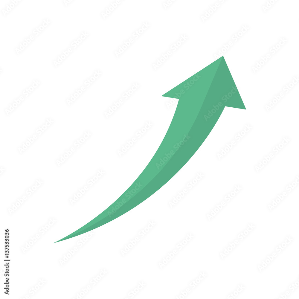 Financial growth symbol icon vector illustration graphic design Financial growth symbol icon vector illustration graphic design