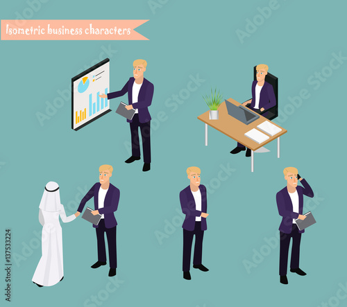 Arab Business People Meeting